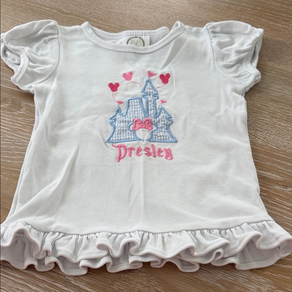 “Presley” monogram shirt